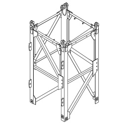 L46A Tower Mast Section