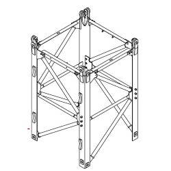 L68B Tower Mast Section