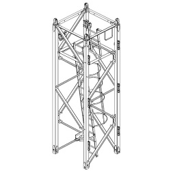 K6xx Tower Mast Section